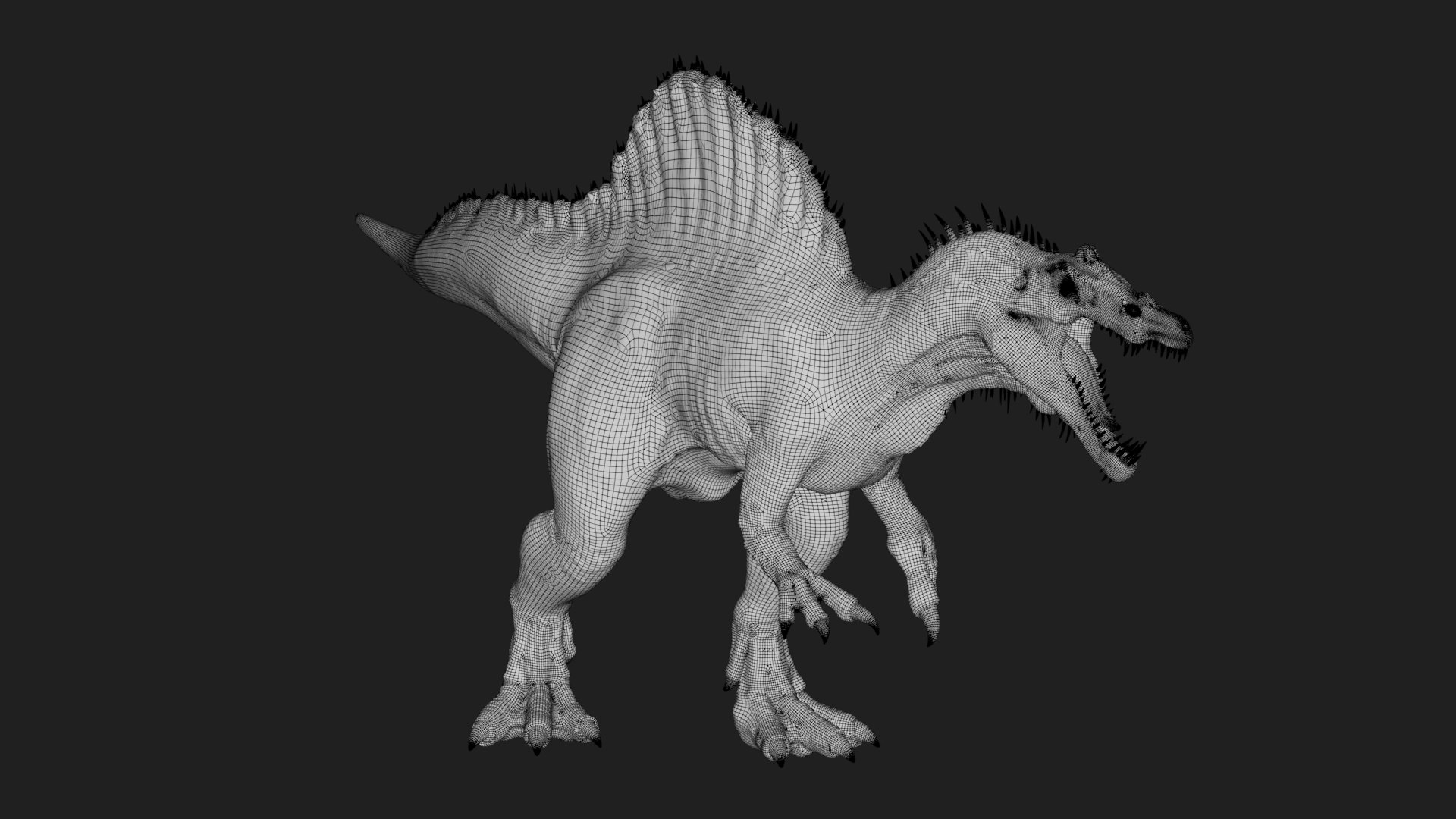 3D Spinosaurus model https://p.turbosquid.com/ts-thumb/Wv/ISLTgE/pj/02/png/1725773190/1920x1080/fit_q87/d36fa6f84ae47ead4436657b33c6ce33b464ec48/02.jpg