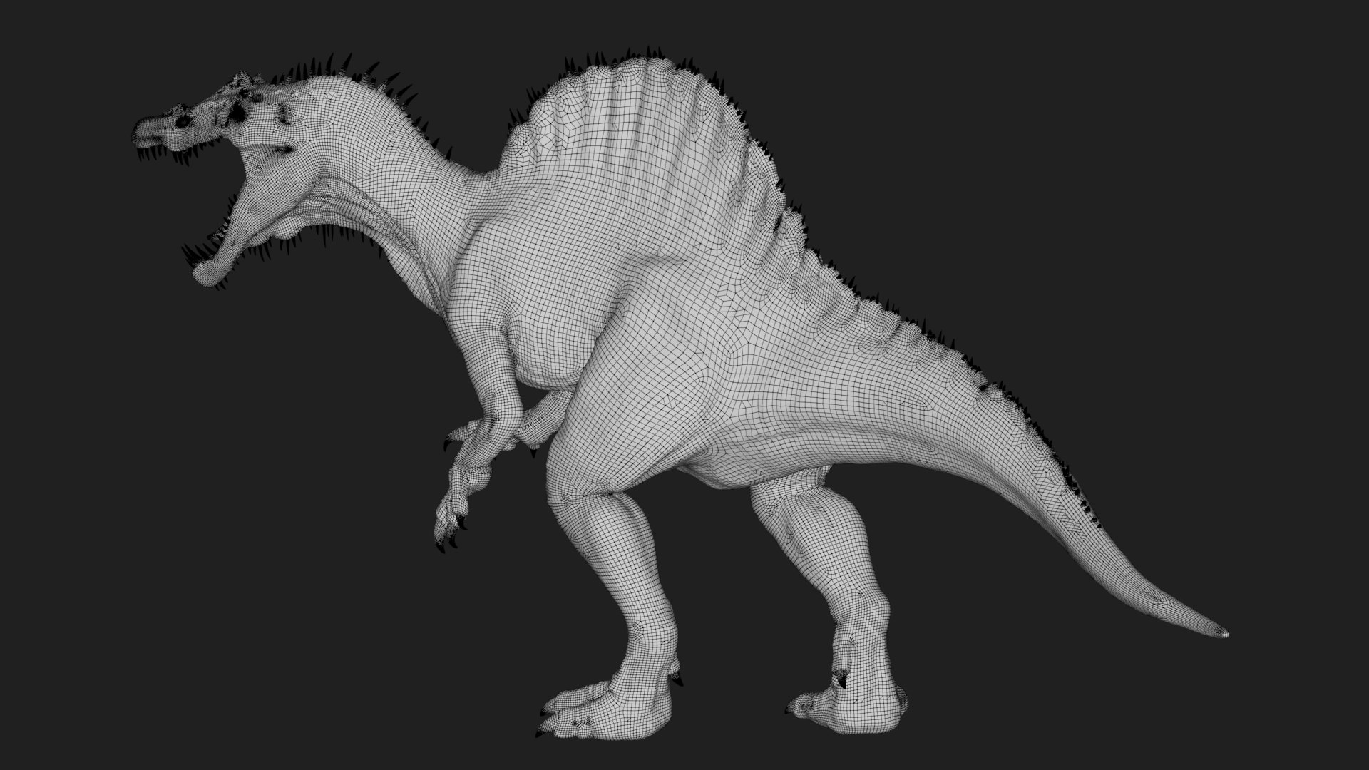 3D Spinosaurus Model - TurboSquid 2278400