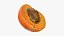 Half Apricot with Pit - 3D Scanned