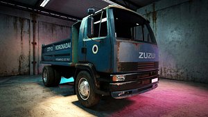 3D model Mini Dump Truck 3D Model  Construction Vehicle