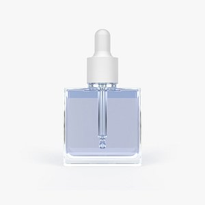 Square dropper bottle container for skincare