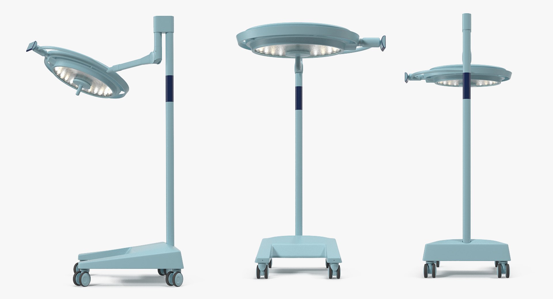 3D Model Modular Surgical Light Rigged - TurboSquid 1357958