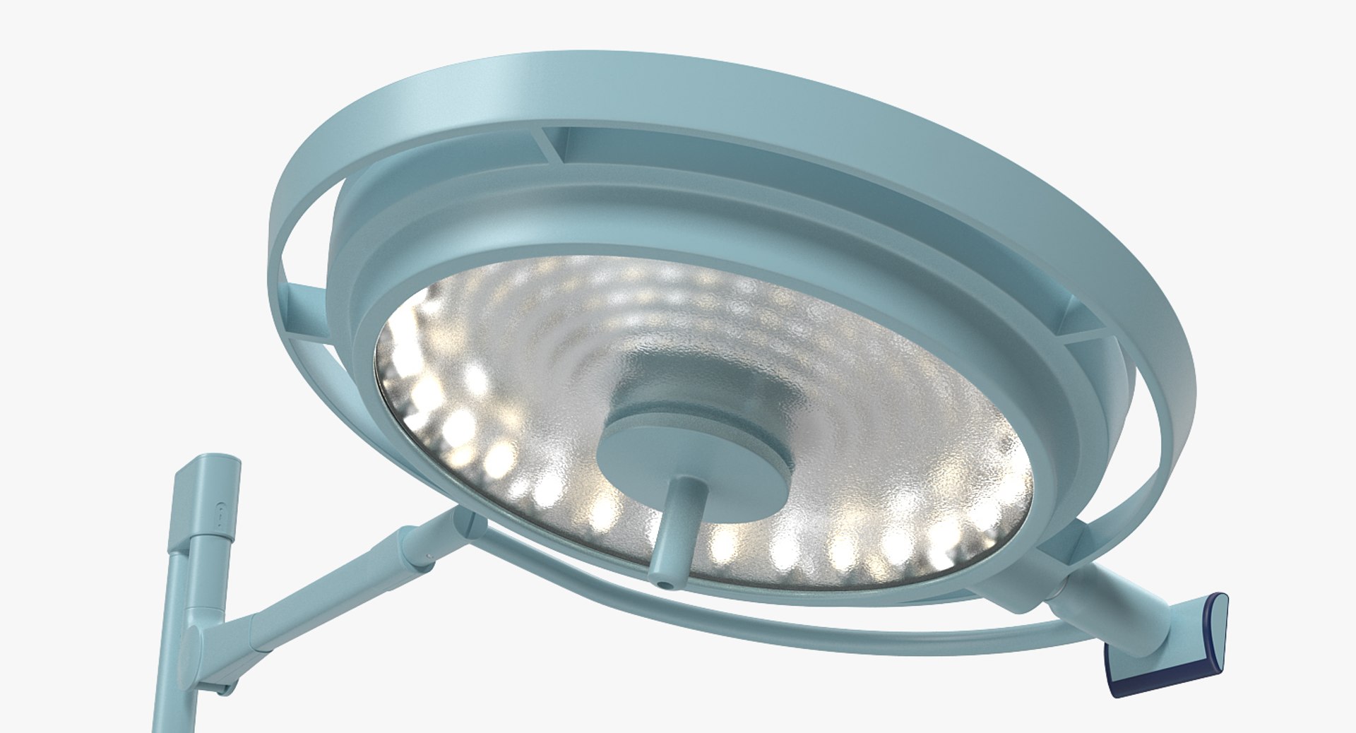 3D Model Modular Surgical Light Rigged - TurboSquid 1357958