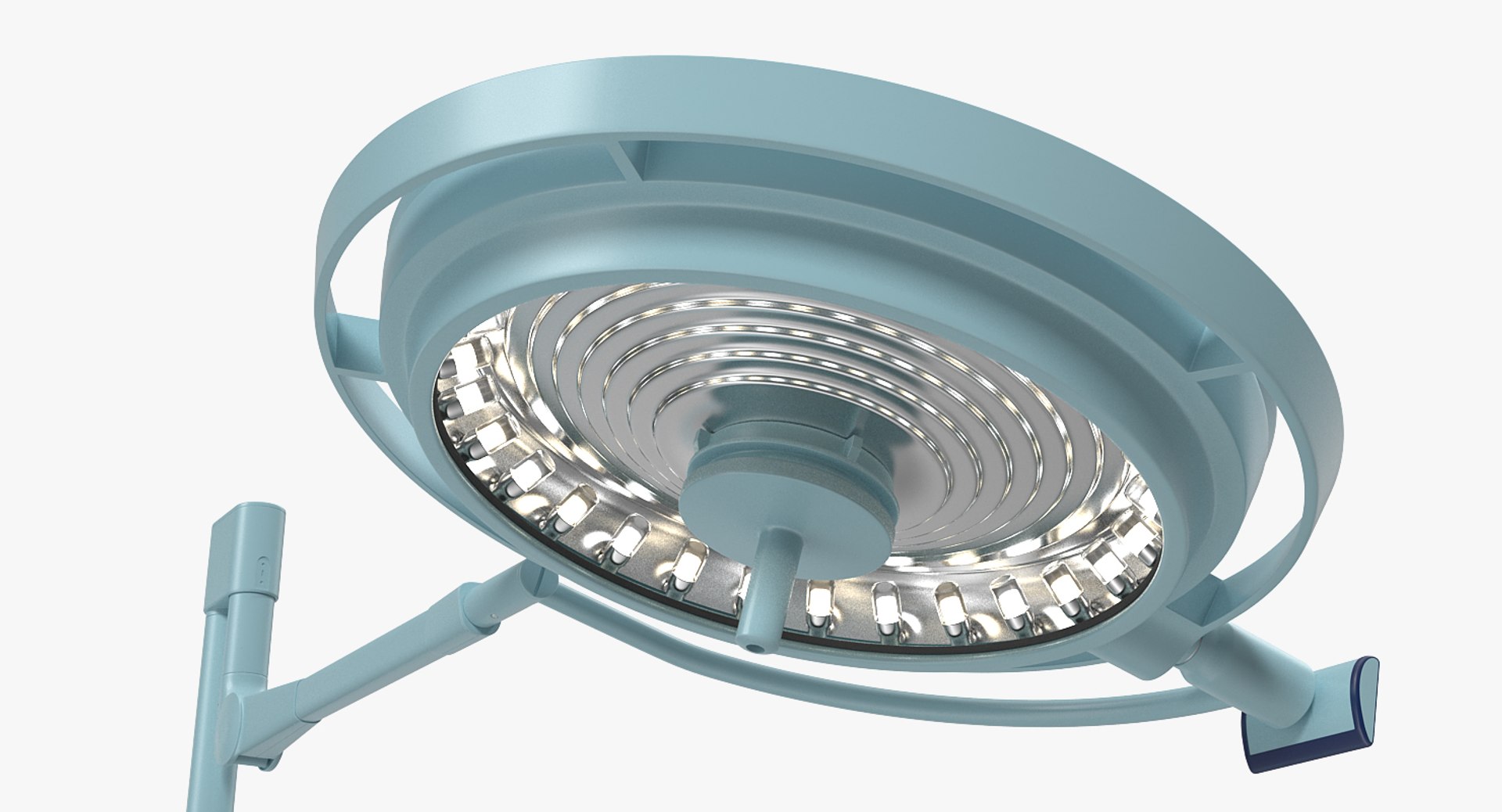 3D Model Modular Surgical Light Rigged - TurboSquid 1357958