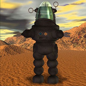poser robby robot poser