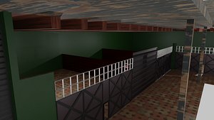 Horse Stable 3D model