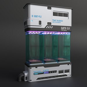 Plant Incubator v1 3D model