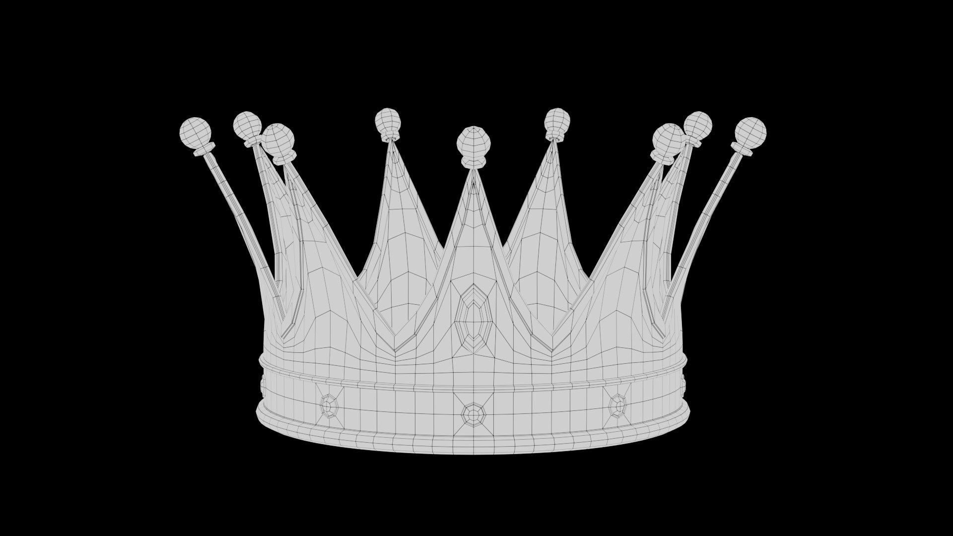 3D Crown Gold Silver Modeling - TurboSquid 2130734
