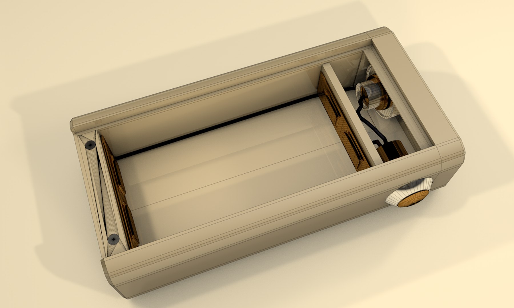 3d model of box mod