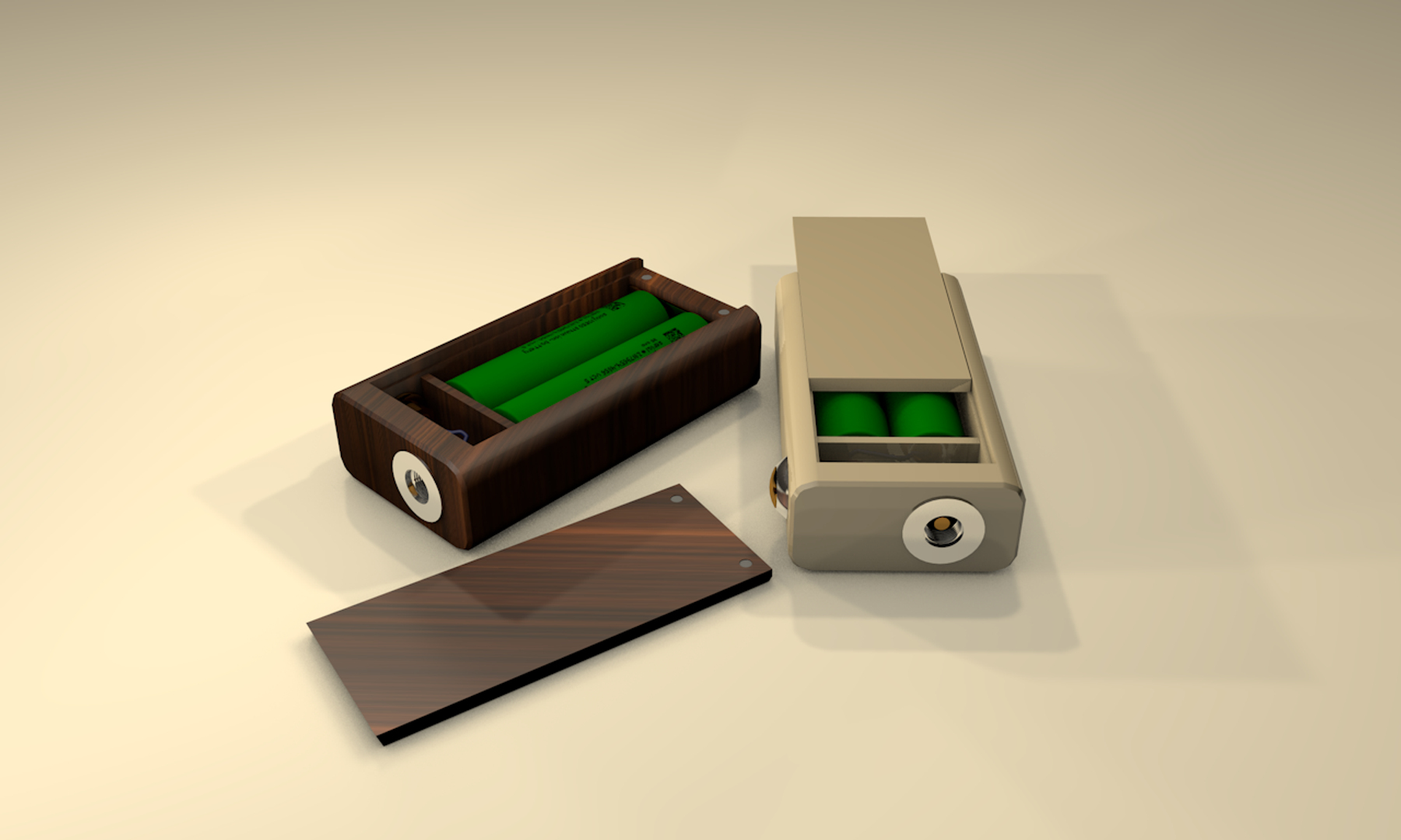 3d model of box mod