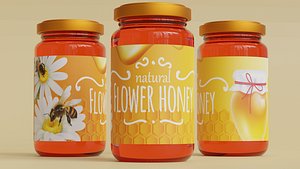 Honey jar model