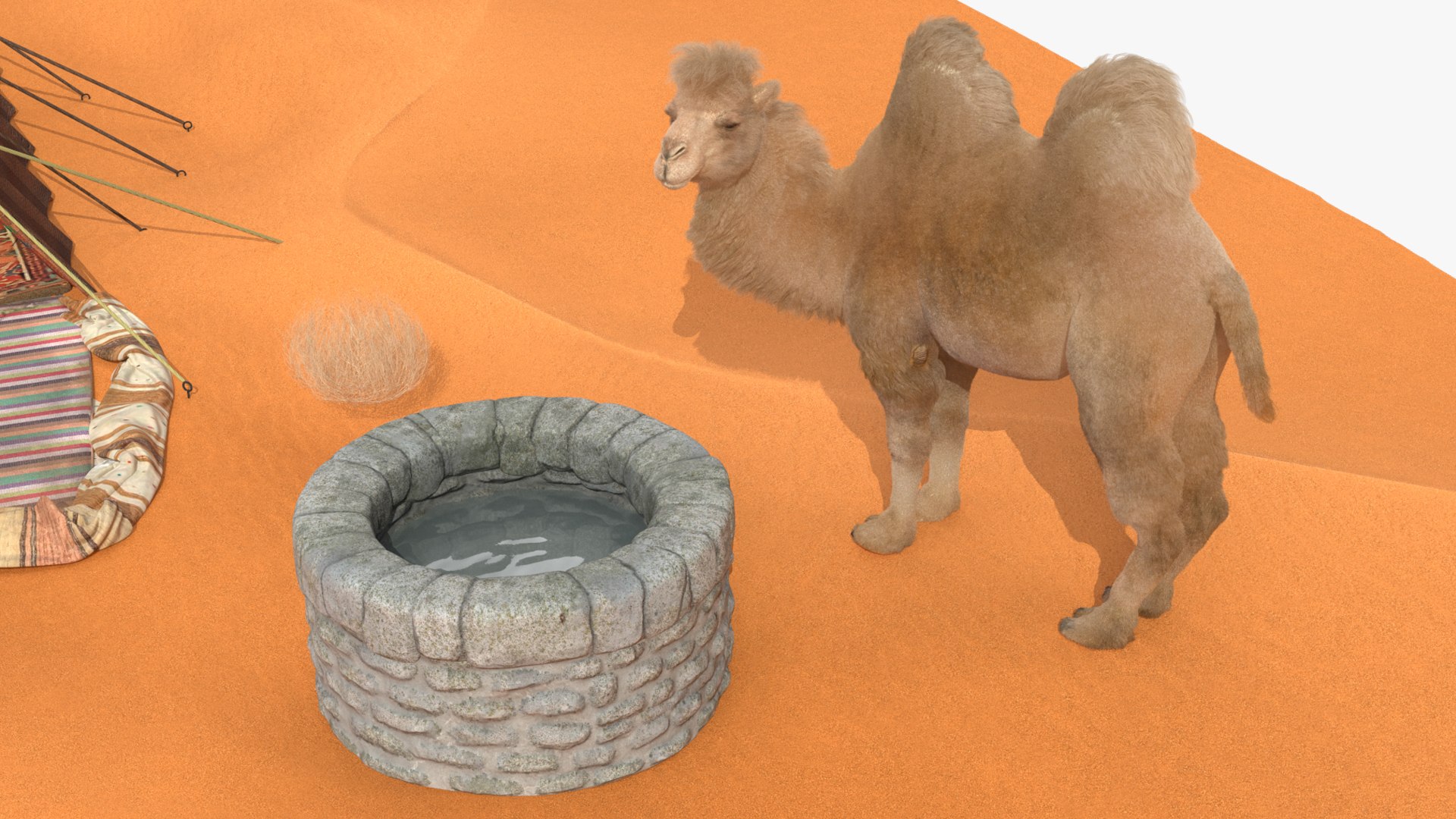Desert Camp with Camel and Tent Fur model https://p.turbosquid.com/ts-thumb/Wv/m2HKkc/KS/desertcampwithcamelandtentfur3dmodel017/jpg/1724878611/1920x1080/fit_q87/3ff3a9550afc9a0519768288afa326334476604f/desertcampwithcamelandtentfur3dmodel017.jpg