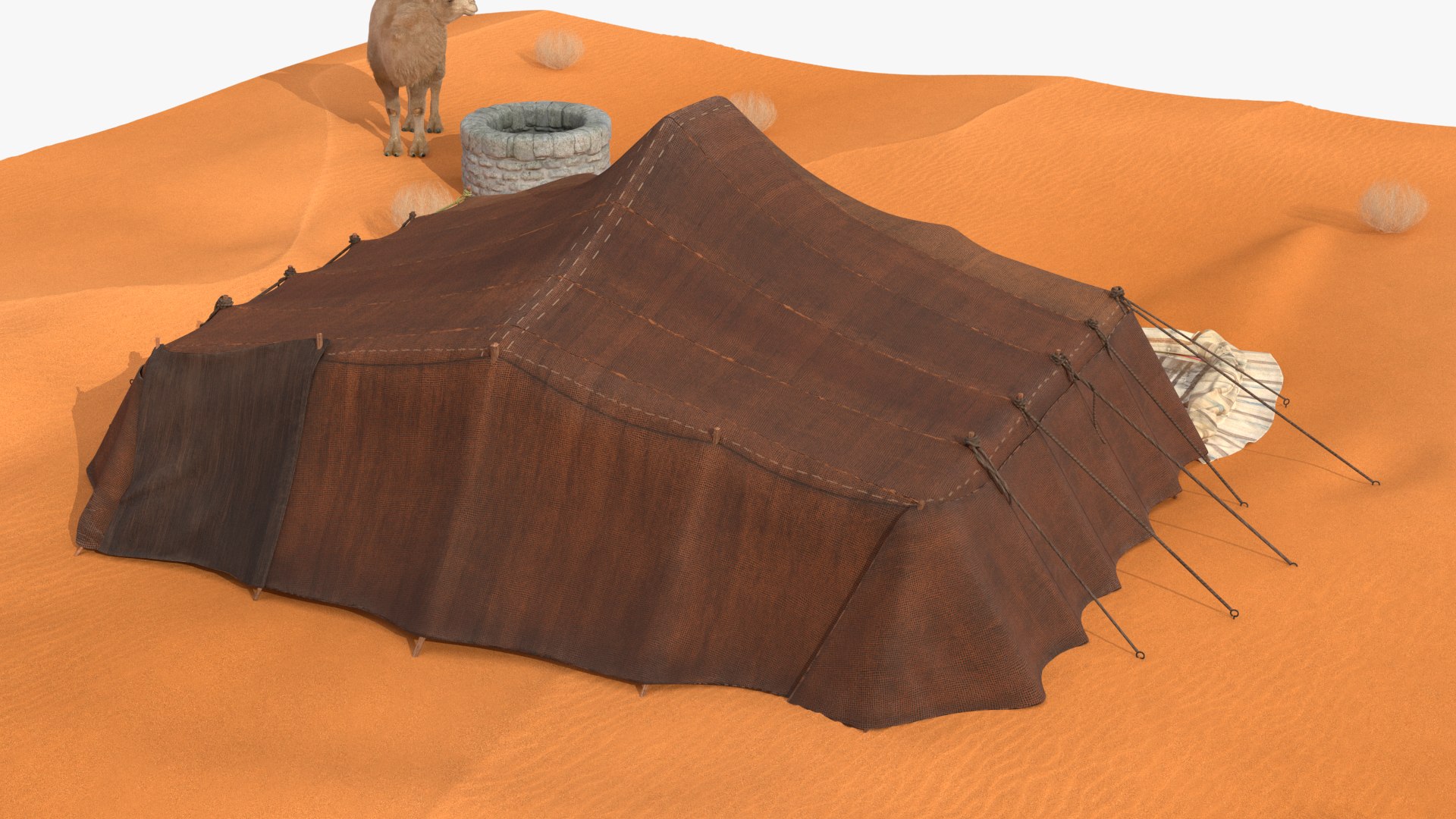 Desert Camp with Camel and Tent Fur model https://p.turbosquid.com/ts-thumb/Wv/m2HKkc/Vk/desertcampwithcamelandtentfur3dmodel016/jpg/1724878607/1920x1080/fit_q87/95a77d8e897e7f00b1e9da9fc2f7d993d75387d2/desertcampwithcamelandtentfur3dmodel016.jpg