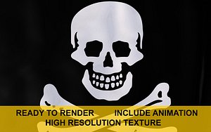 flag 3d model