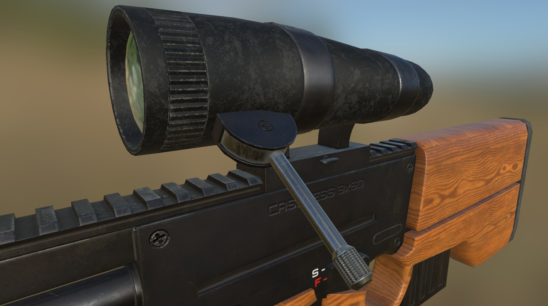 Wd3000 Sniper Rifle 3D Model | 1143504 | TurboSquid