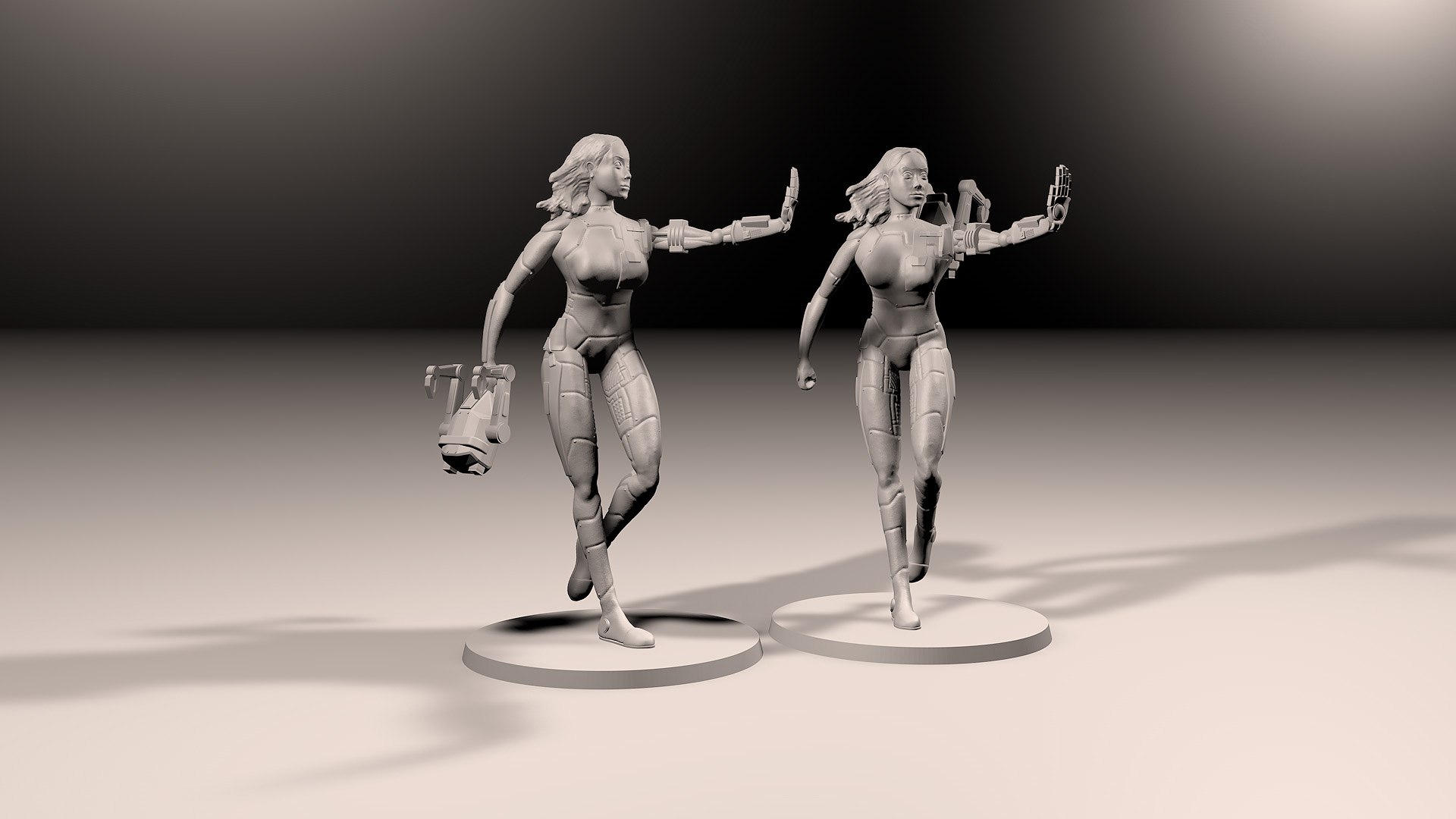 3D model Sci-Fi Healer Miniature - 02 out of 09 - TurboSquid 1774123