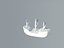 Barco pirata - Low Poly - Sin textura