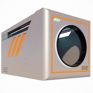 Sci-fi Capsule house 002