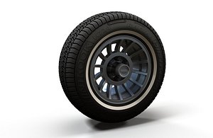 jeep wheel tire rim 3D