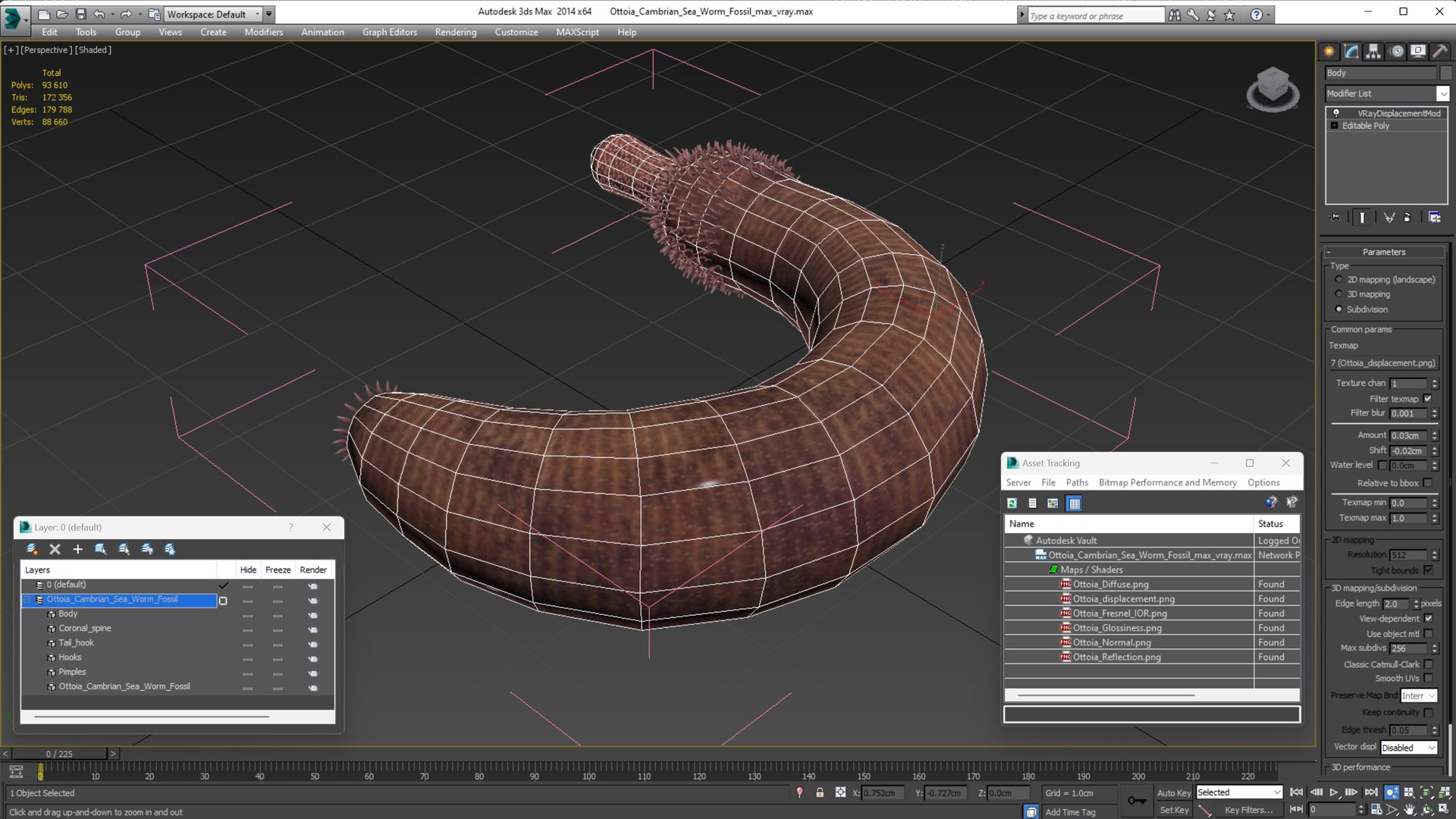 Ottoia Cambrian Sea Worm Fossil 3D model https://p.turbosquid.com/ts-thumb/Wv/xJkAzV/Wj/ottoiacambrianseawormfossil3dmodel019/jpg/1705667247/1920x1080/fit_q87/32067f436dd99dbfbb72540100ea558c39fe974c/ottoiacambrianseawormfossil3dmodel019.jpg