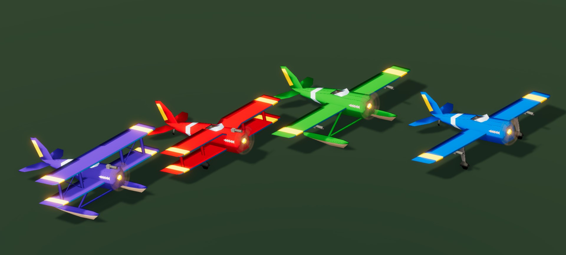Modular Pack Plane 3D - TurboSquid 1423074