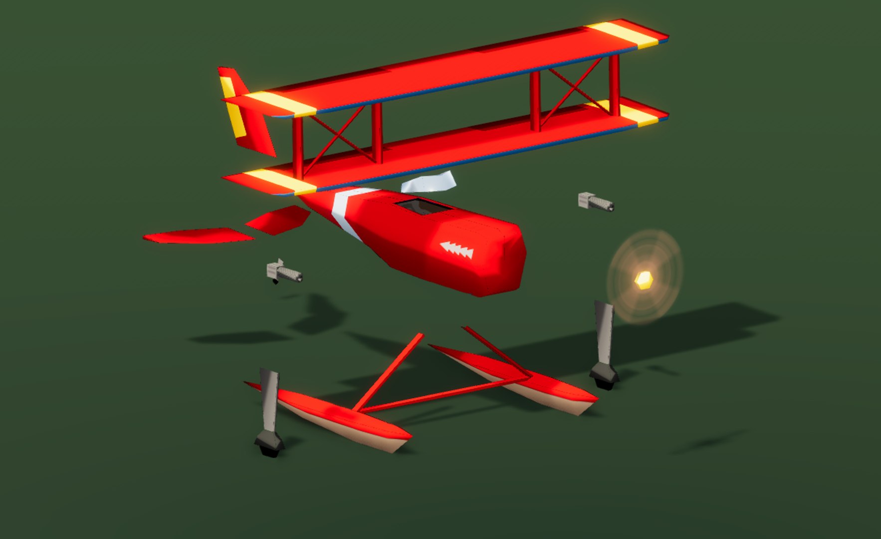 Modular Pack Plane 3D - TurboSquid 1423074