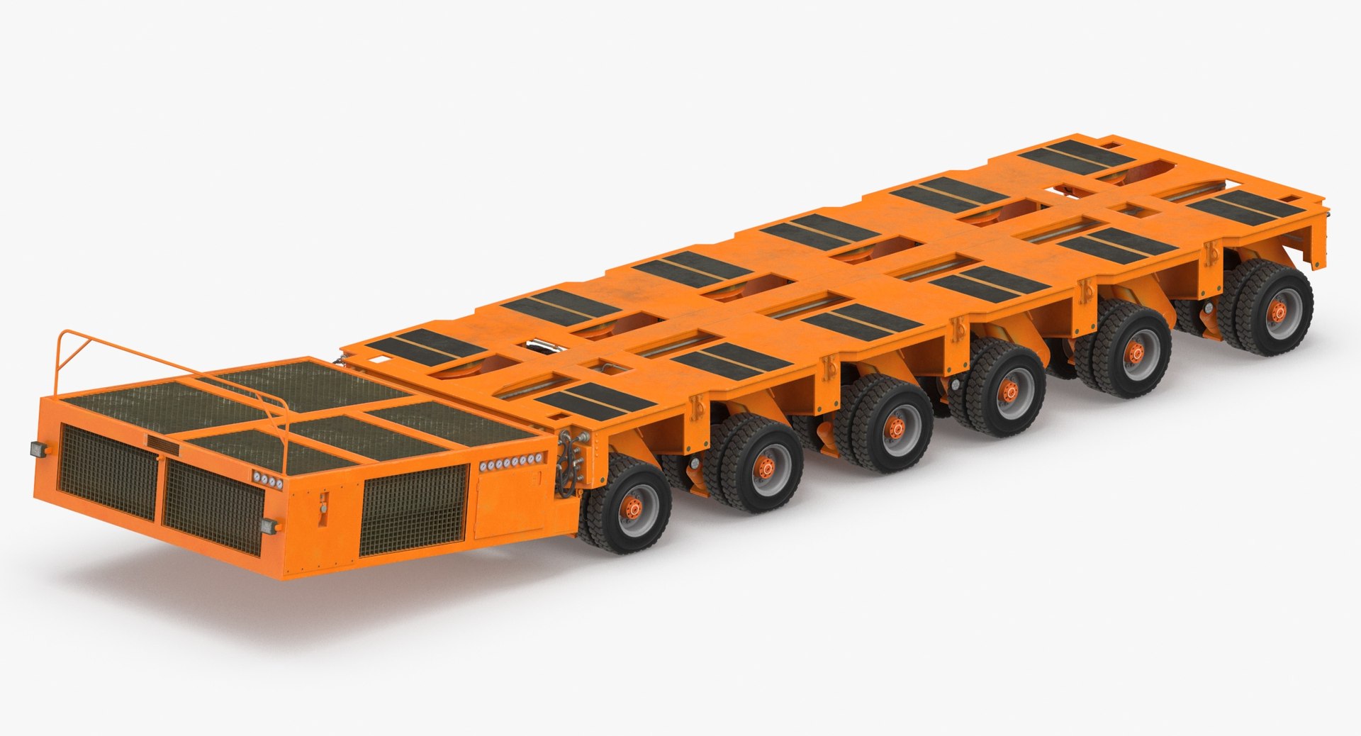 6 axle lines modular 3D model - TurboSquid 1652249