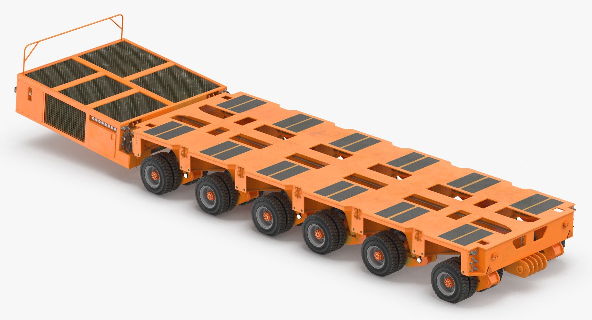 6 axle lines modular 3D model - TurboSquid 1652249