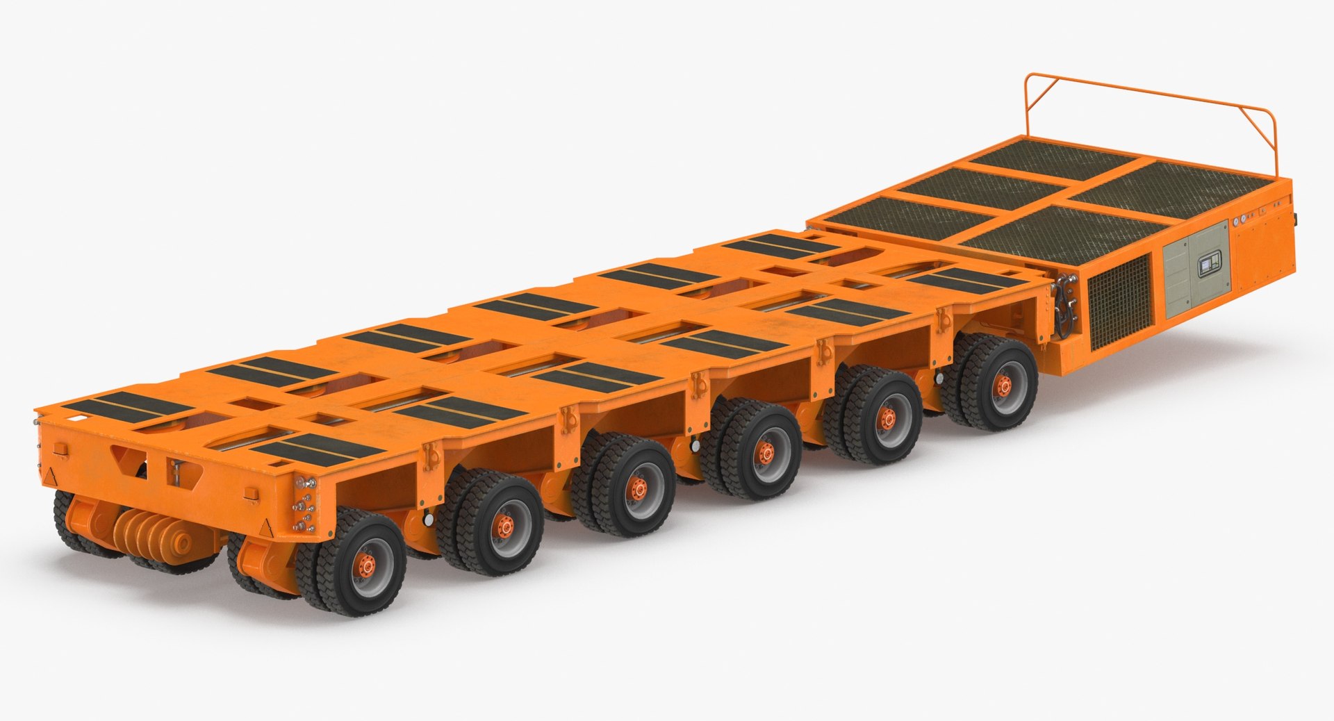6 axle lines modular 3D model - TurboSquid 1652249