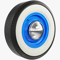 Retro Car Wheel V2