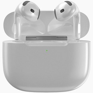 3D Apple AirPods 4rd generation