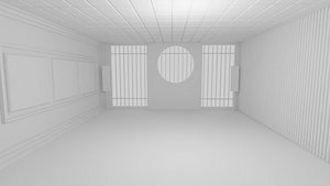 3D Kung-Fu Hall model