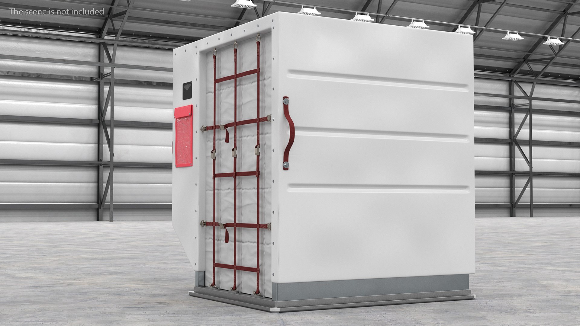 3D Air Cargo ULD Container LD 2 White Model - TurboSquid 2083383