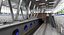 wilhelminaplein metro station 3D model