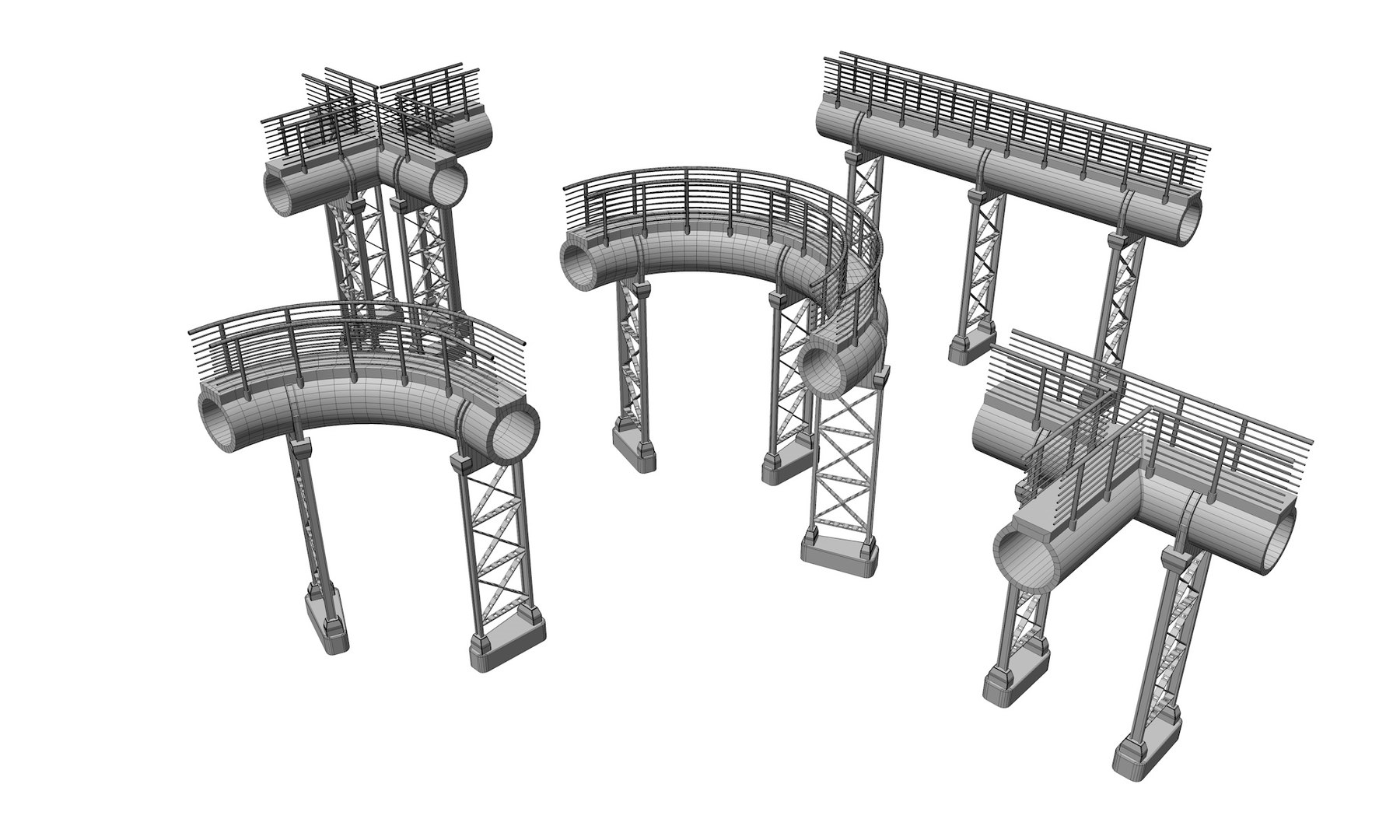 Industrial PipeSet Pack 3D https://p.turbosquid.com/ts-thumb/Ww/NFSbu1/Ix/pipesetpack14/jpg/1646846419/1920x1080/fit_q87/e6bbeab2041e3831317c510de3626947f63fde88/pipesetpack14.jpg