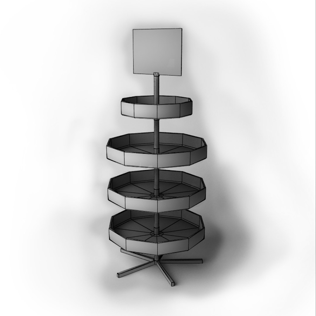 Spinning Display Cabinet 3ds