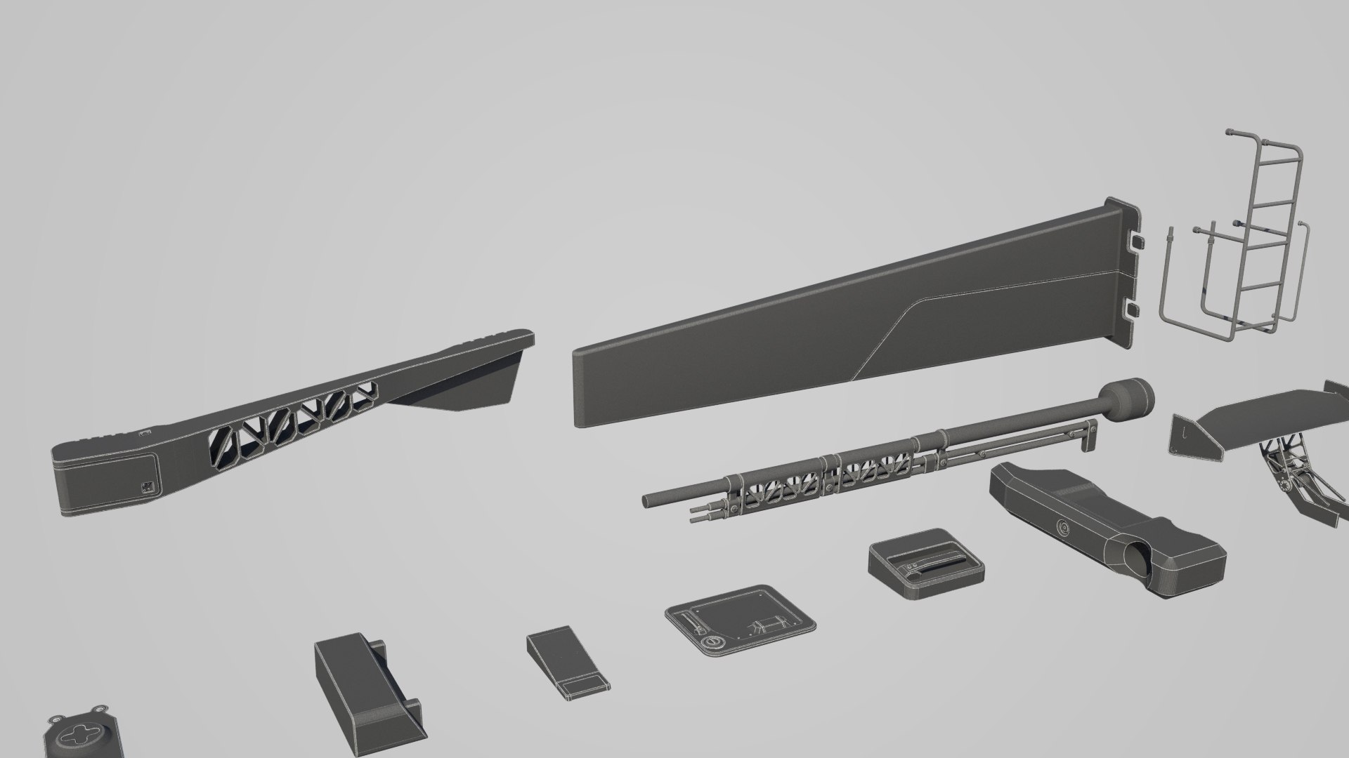 3D Model - 60 Hard Surface - TurboSquid 1401782