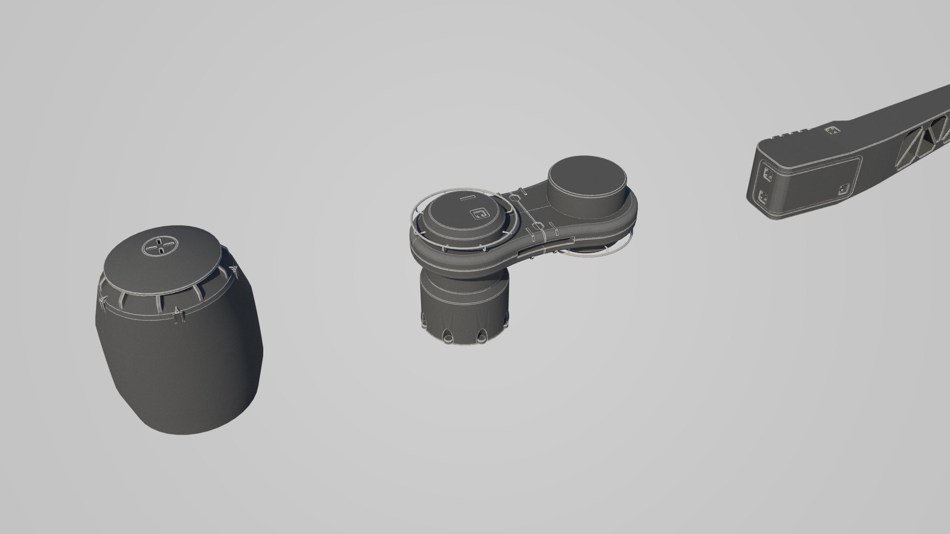 3D Model - 60 Hard Surface - TurboSquid 1401782