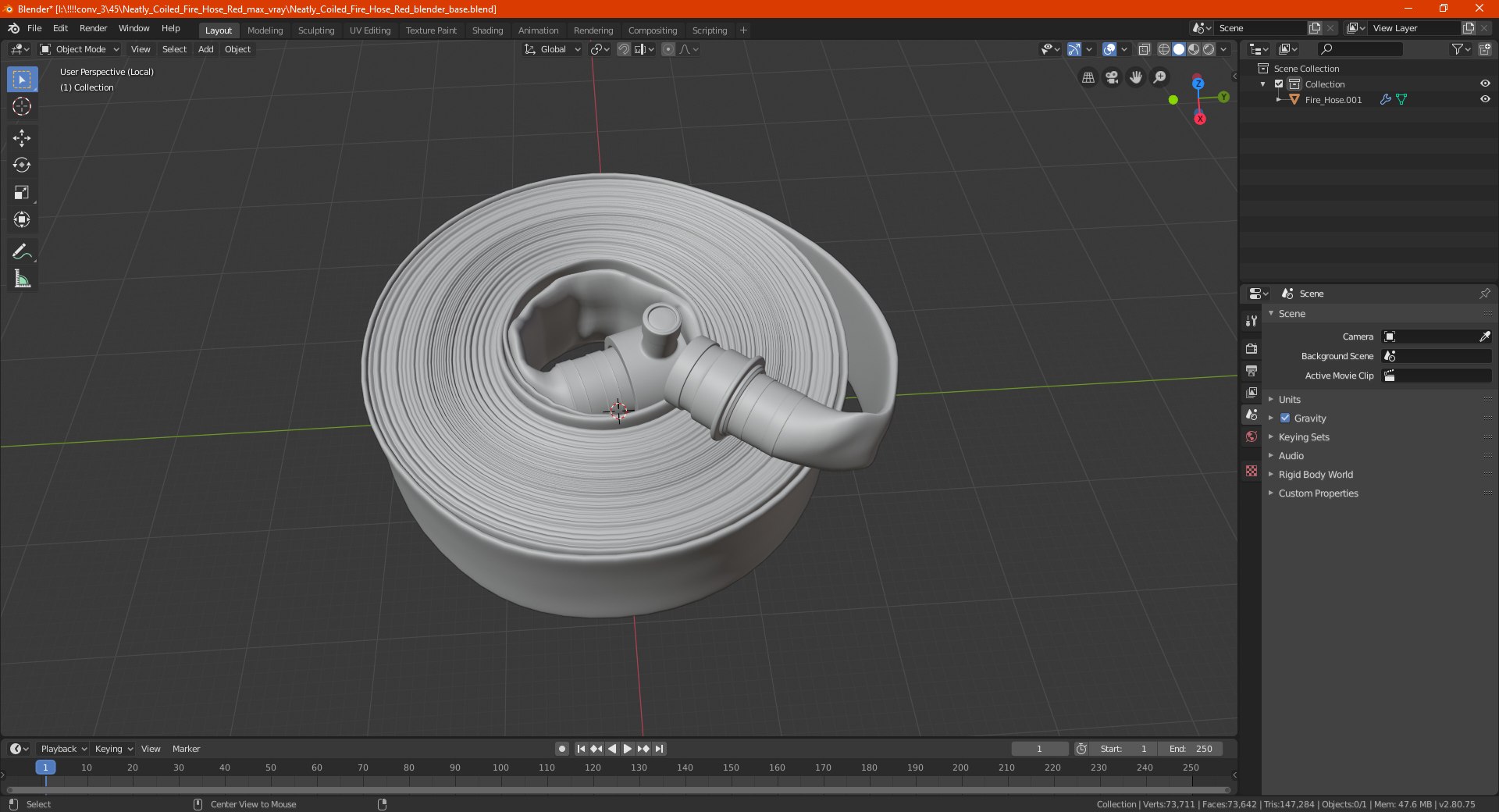 3D model Neatly Coiled Fire Hose White Canvas https://p.turbosquid.com/ts-thumb/Ww/QzUNLG/Vj/neatlycoiledfirehosewhitecanvasmb3dmodel025/jpg/1641472525/1920x1080/fit_q87/b7721dab6f19ba7f8a141d720c29163b34a726b6/neatlycoiledfirehosewhitecanvasmb3dmodel025.jpg