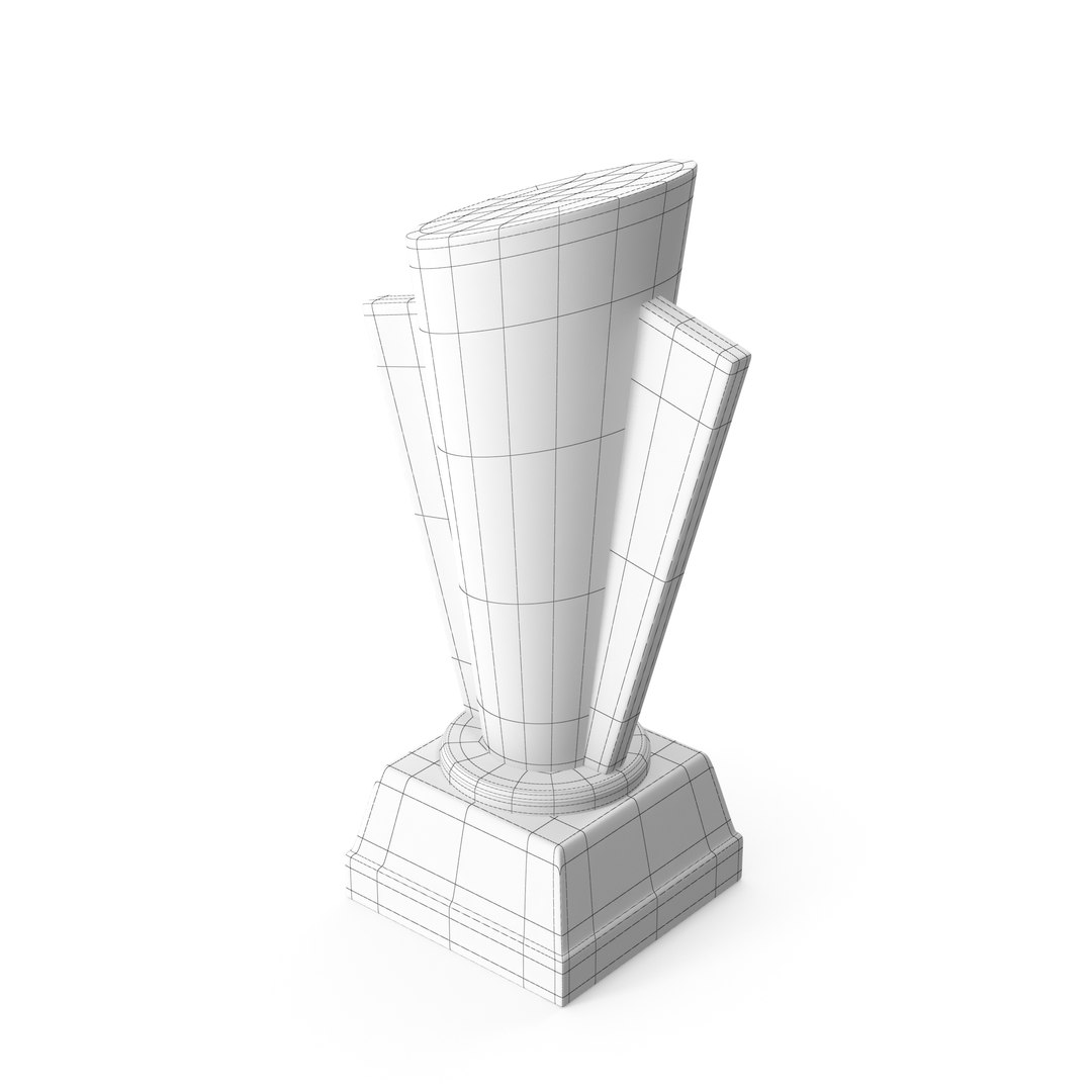 3D Gold Award Trophy Model - TurboSquid 2187601