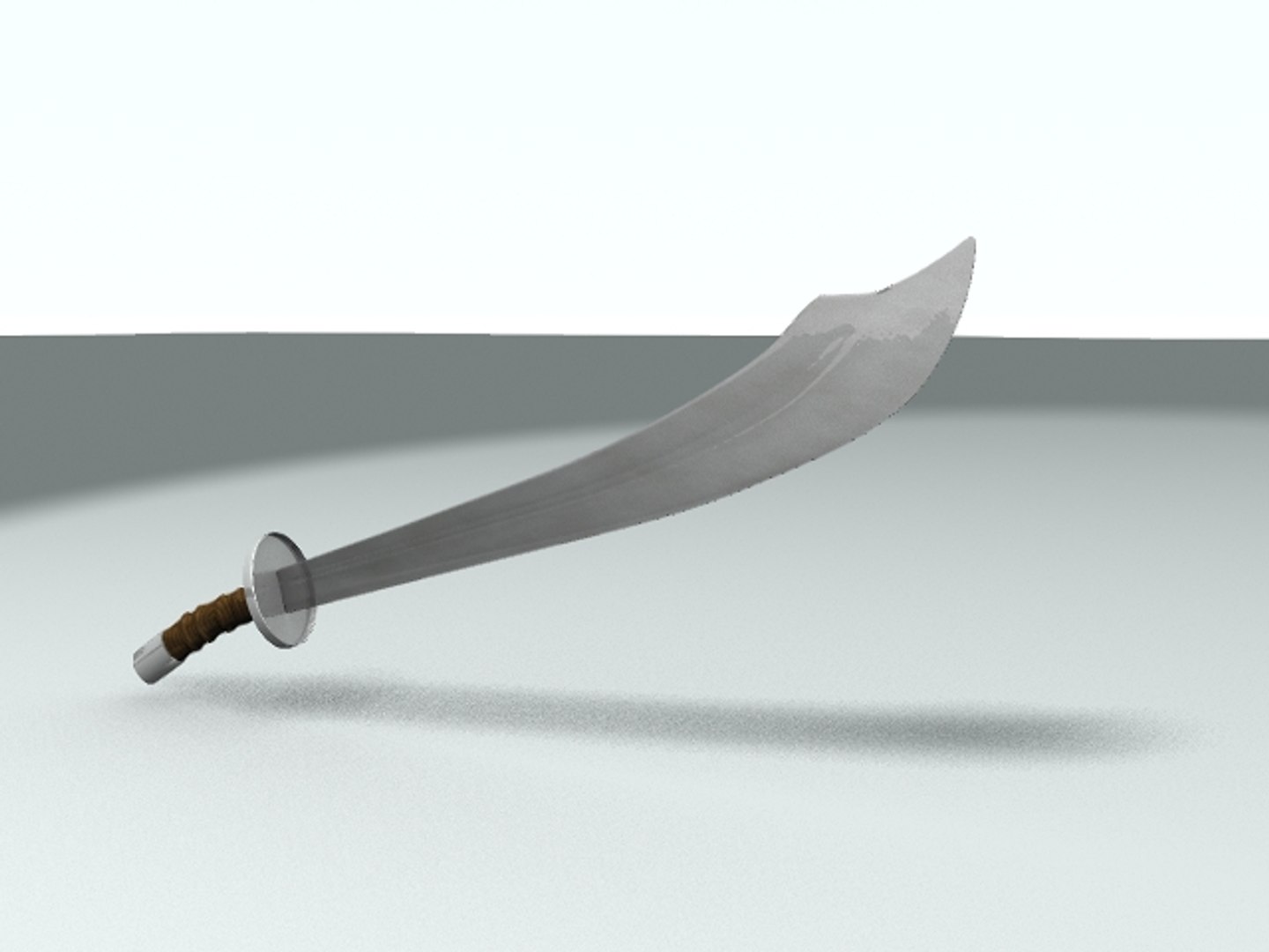 3d Model Chinese Broadsword