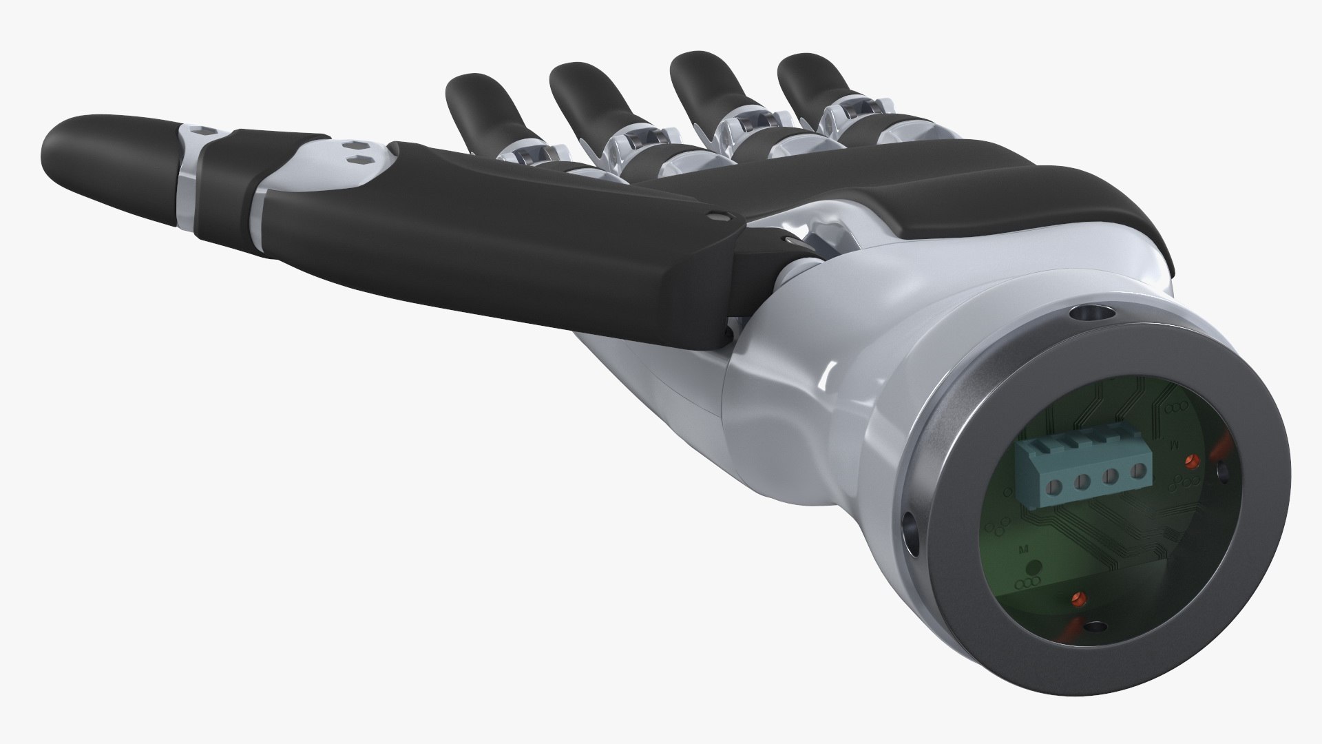 3D Dexterous Robotic Hand Left Rigged For Cinema 4D - TurboSquid 2330709