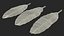 tropical leafs 3D model