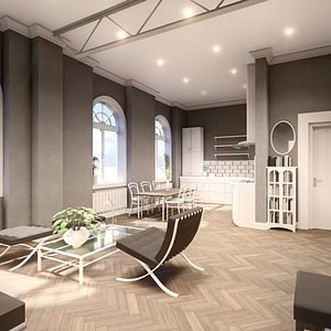 Bachelor Studio Apartment Scene