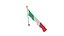 Pole Flag Italy