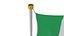 Pole Flag Italy