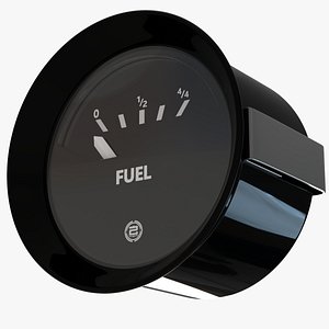 3D model fuel gauge
