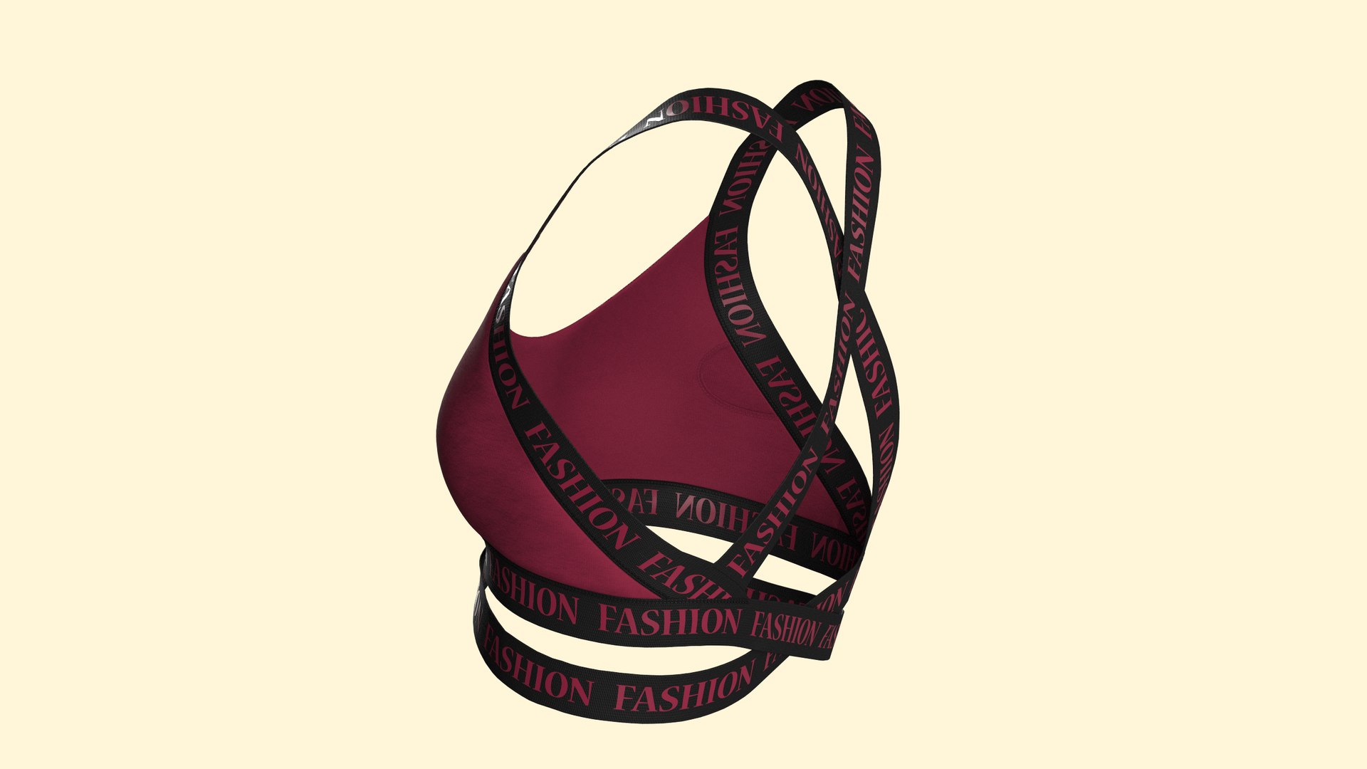 3D Girls Bralette Model - TurboSquid 2289751