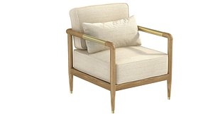 3D Brownstone Furniture Carson Beach Accent Chair  luxe decor
