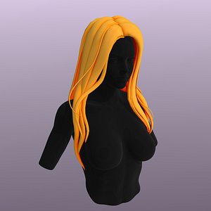 3D Stylized Hair